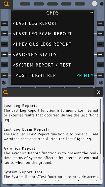 #1. A320 CFDS Maintenance Trainer (Android) By: ERMSims