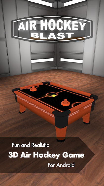 #1. Air Hockey Blast (Android) By: Go Real Games, LLC