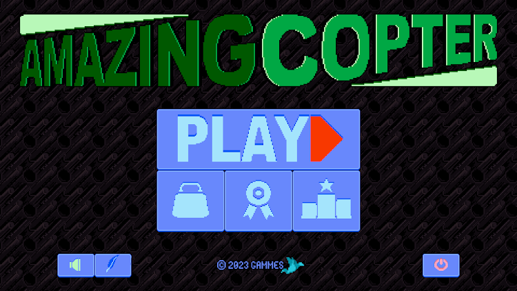 #1. Amazing Copter (Android) By: Gammes