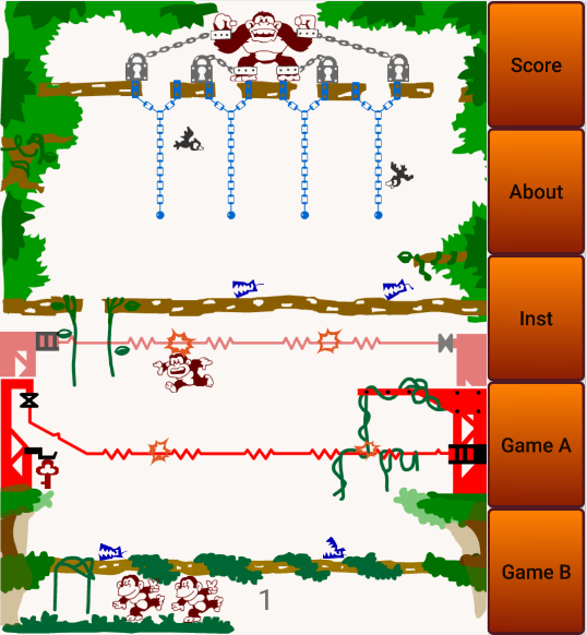 #1. Arcade Kong II (Android) By: Alberto Vera