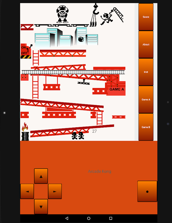 #3. Arcade Kong (Android) By: Alberto Vera