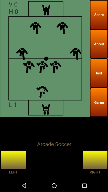 #1. Arcade Soccer (Android) By: Alberto Vera