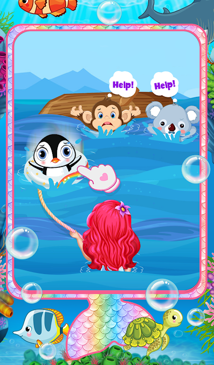 #1. Baby Princess Mermaid Phone (Android) By: HappyTap