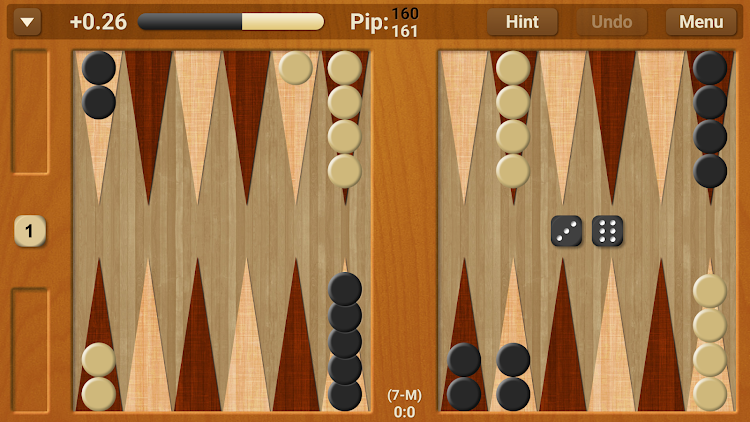 #1. Backgammon NJ for Android (Android) By: Jimmy Hu