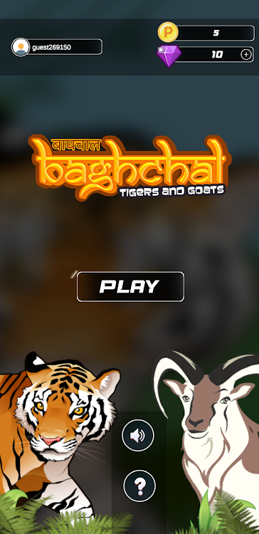 #1. BaghChal - Tigers and Goats (Android) By: TechnoGuff