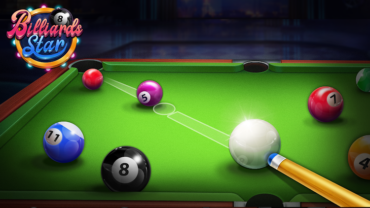 #1. Ball Pool Billiards Offline (Android) By: Music Avengers