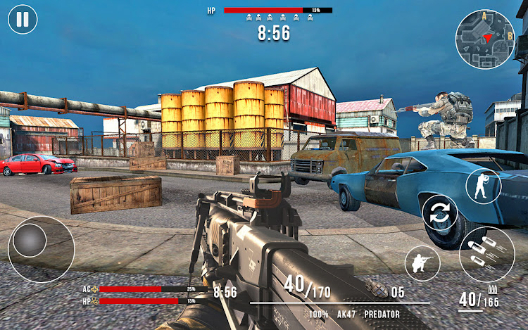 #1. Battleground Fire Max Shooting (Android) By: Blockot Games