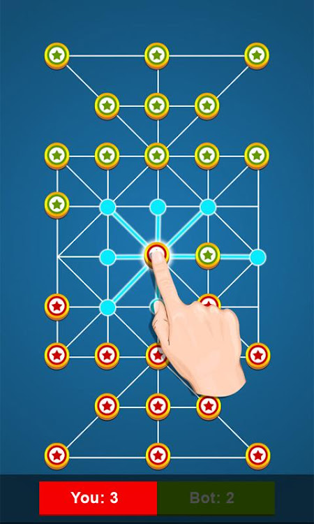 #1. Bead 16 Board Game (Android) By: Knockout Classic Board Games