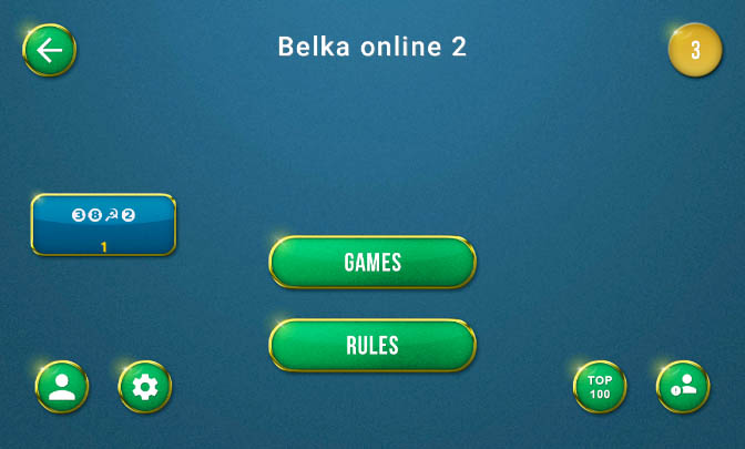 #1. Belka 2 online card game (Android) By: Yura Card Games