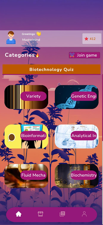 #1. Biotechnology Test Quiz (Android) By: HG-Research