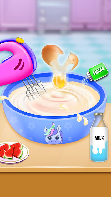 #1. Birthday Cake Maker: Cake Game (Android) By: Little Snail