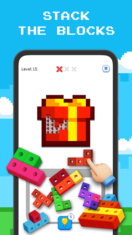 #1. Blockin' Color - Block Puzzle (Android) By: Hitapps