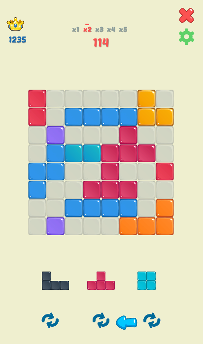 #1. Blokky (Android) By: 2C1T Games