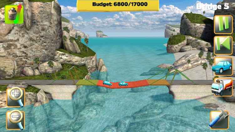 #1. Bridge Constructor Demo (Android) By: ClockStone STUDIO