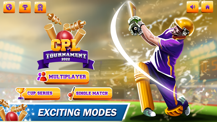 #1. CPL Tournament- Cricket Cup (Android) By: Freak X Games