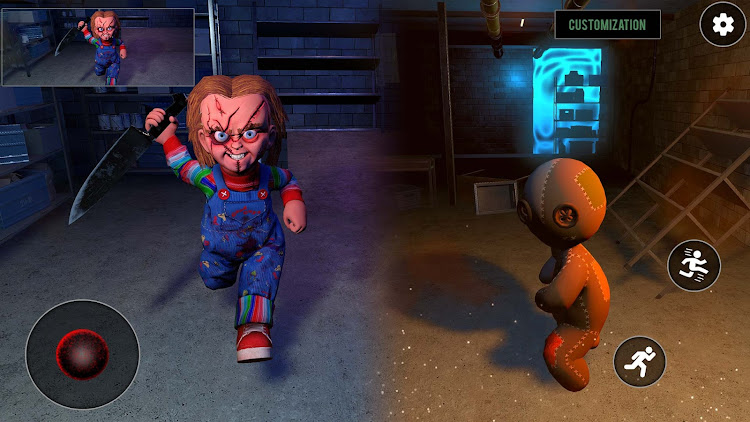 #1. Chucky Doll Run Ghost House (Android) By: MissBits