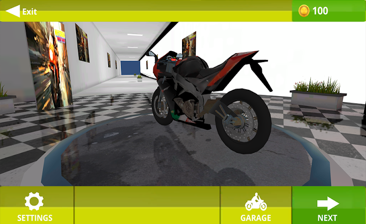 #1. City Motorbike Rider Game (Android) By: Saber salem