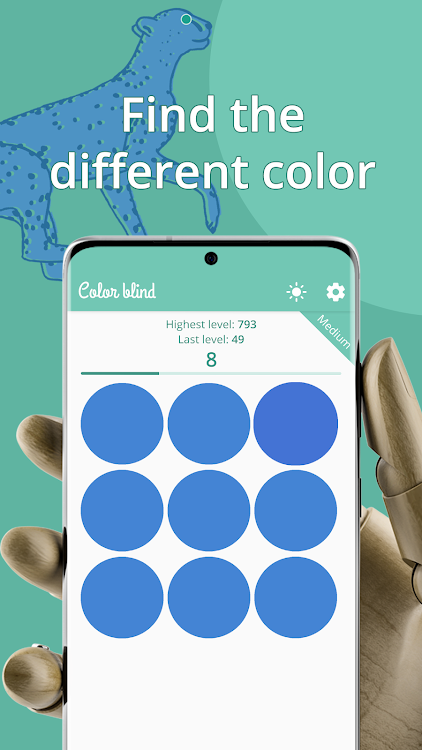 #1. Color Blind - Game (Android) By: RocappDev