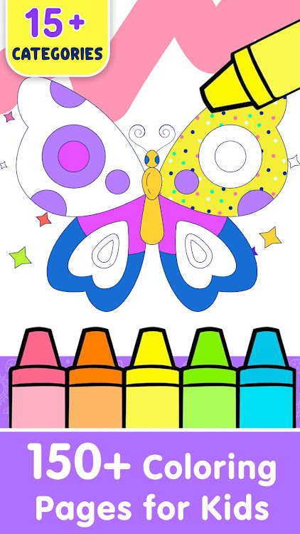 #1. Coloring Book & Drawing 4 Kids (Android) By: Meemu: Educational Learning Games for Kids age 2-5