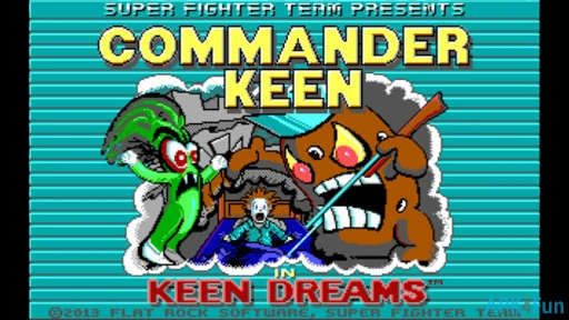 Commander Keen in Keen Dreams Screenshot Image