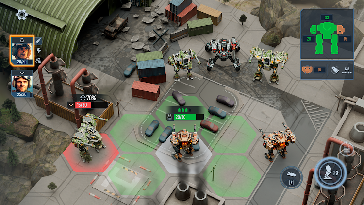 #1. Concern: Mech Armored Front (Android) By: Caronix ltd