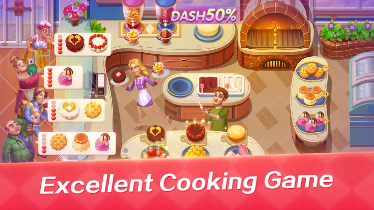 #1. Cooking Journey：RestaurantGame (Android) By: DOCOOL LIMITED