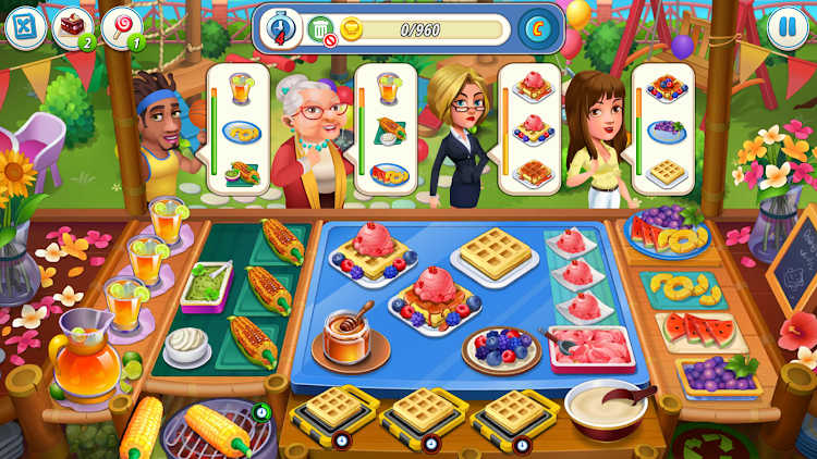 #8. Cooking Super Star -Tasty City (Android) By: AppOn Innovate