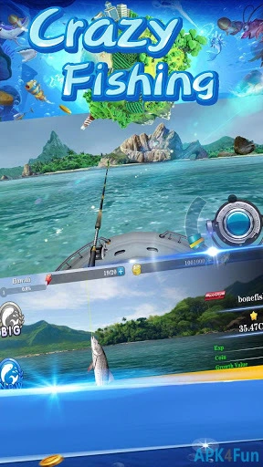 Crazy Fishing Screenshot Image