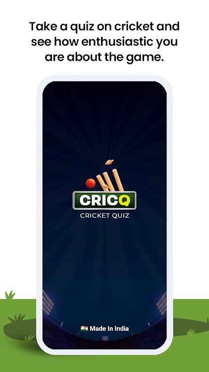 #1. CricQ - Cricket Quiz (Android) By: CoolBoots Media