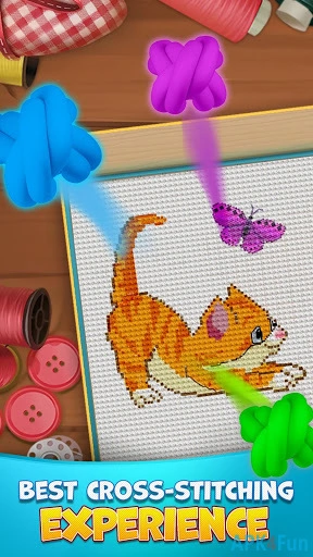 Cross Stitch Mania Screenshot Image