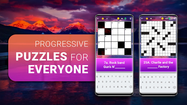 #1. Crossword Puzzle Explorer (Android) By: PlaySimple Games