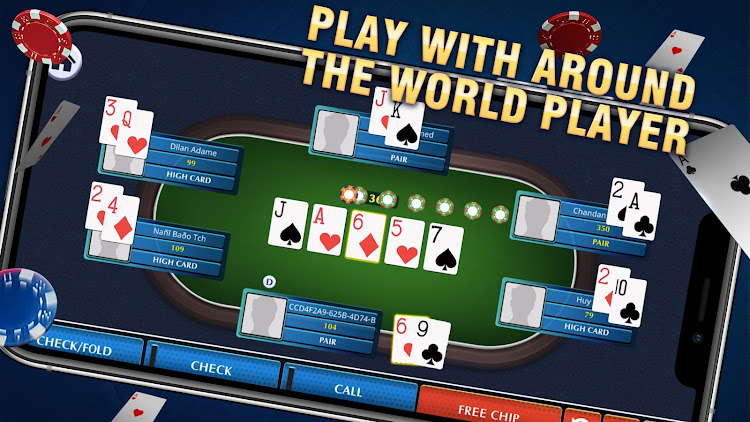 #1. Dcard Hold'em Poker - Online C (Android) By: LEARNIN GIFT K.K.