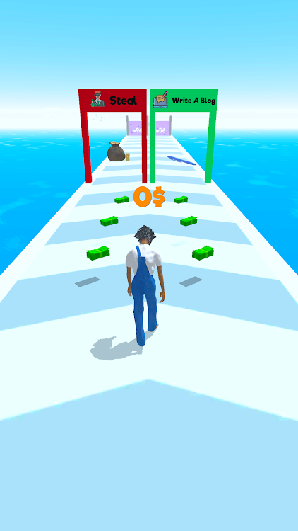 #1. Debt Run - Run Race 3D Games (Android) By: Supercode Games