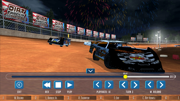 #1. Dirt Trackin 2 (Android) By: Bennett Racing Simulations, LLC