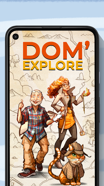 #1. Dom'Explore (Android) By: Furet Company