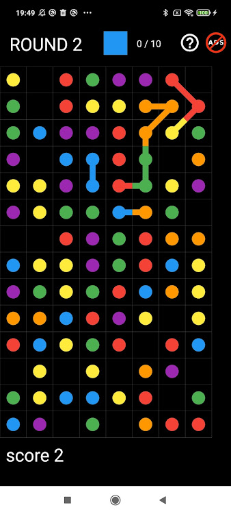 #1. Dots - connect dots game (Android) By: Cogitas