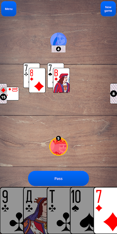 #1. Durak - Card Game (Android) By: Indiken93