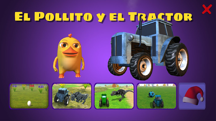 #1. El Pollito y el Tractor (Android) By: efecto3D