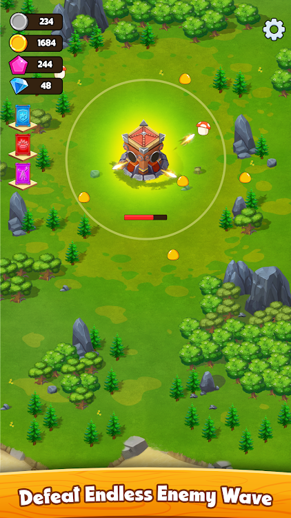 #1. Epic Tower Idle Defense (Android) By: Fire Path Games