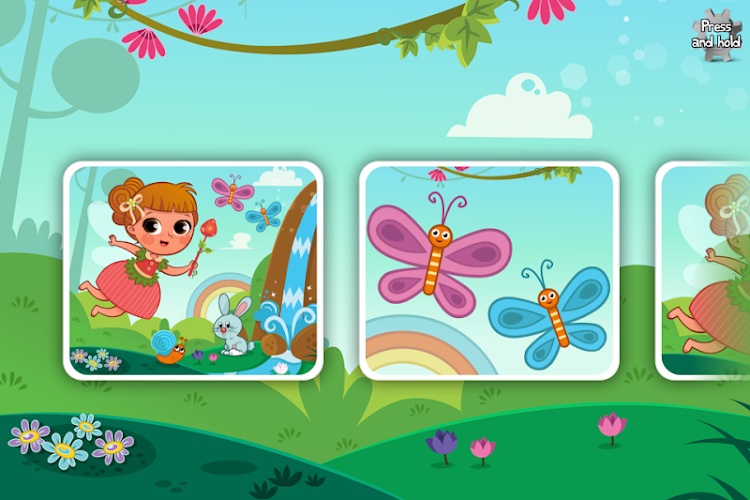 #1. Fairytale Puzzles for Toddlers (Android) By: Pixel Envision Ltd.