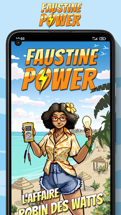 #1. Faustine Power (Android) By: Furet Company