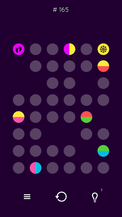 #1. Fill Multicolor - Dots puzzle (Android) By: AleCGames