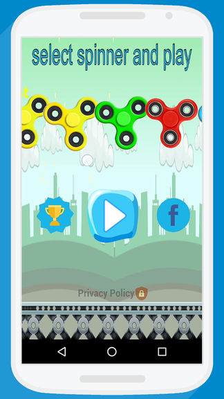 #1. Floppy Fidget Spinner (Android) By: YSF GAMES