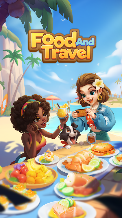 #10. Food and Travel: Merge Game (Android) By: Century Games PTE. LTD.