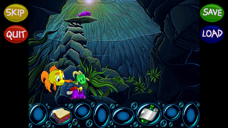 #2. Freddi Fish 1: Kelp Seeds (Android) By: Humongous Entertainment