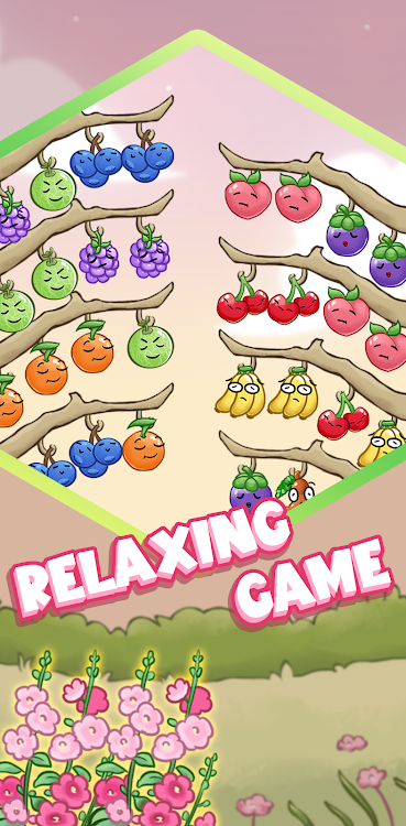 #1. Fruits Sort Puzzle: Color Sort (Android) By: BookGame