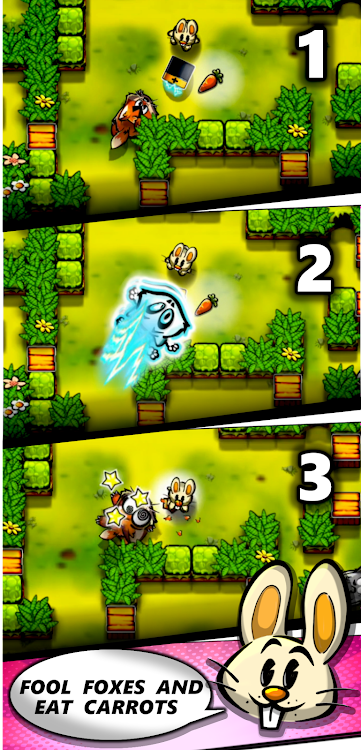 #1. Funny Bunny Maze (Android) By: Giraffe Games Studio