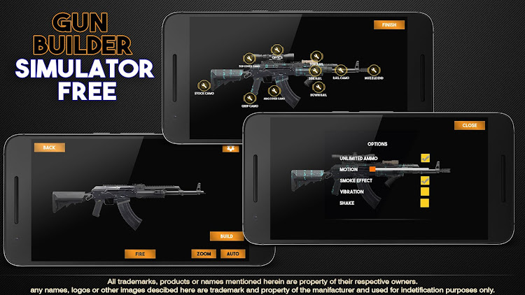 #2. Gun Builder Simulator (Android) By: MOBNIX