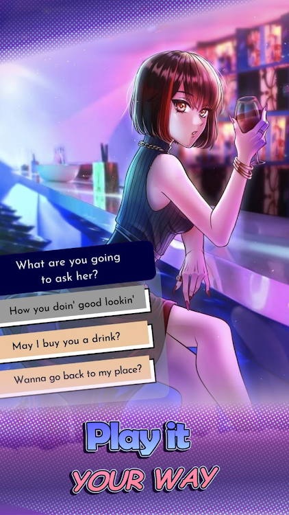 #1. HaremKing - Waifu Dating Sim (Android) By: Digital Artha