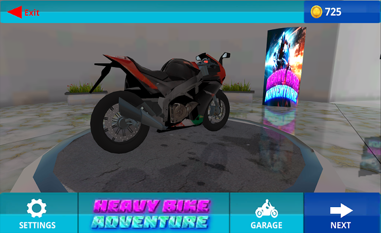 #1. Heavy Bike Adventure Game (Android) By: bonobonio